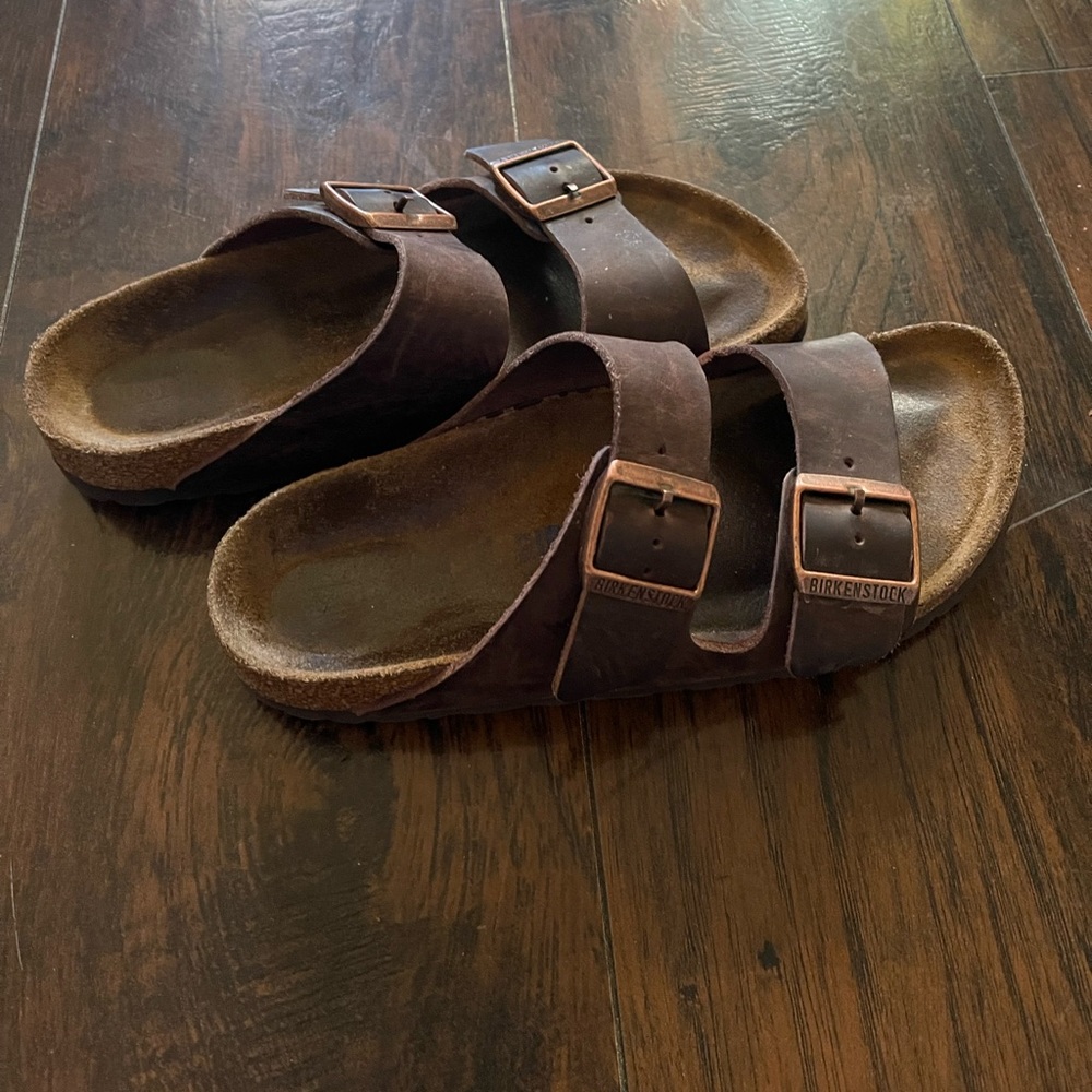 Birkenstock Brown Leather Arizona